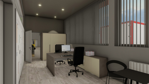 Bürogestaltung bei Kaljinsky Raumausstattung. Effizientes und ästhetisches Design für eine inspirierende Arbeitsumgebung.